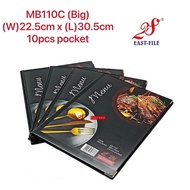 East File Menu Book MB512S A5 (12 Pocket) / MB110C A4 (10 Pocket) / MB106R A4 (6 Pocket)[REFILLABLE]