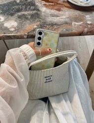 最新款15%off🇰🇷mucu and ebony Strips Bag 間條 手袋