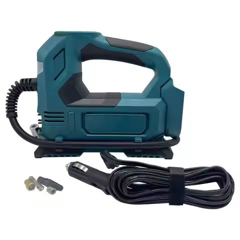 A96E-Cordless Electric Air Pump For 18V Lithium Battery BL1830 BL1840 BL1850 Car Tyre Versatile Port