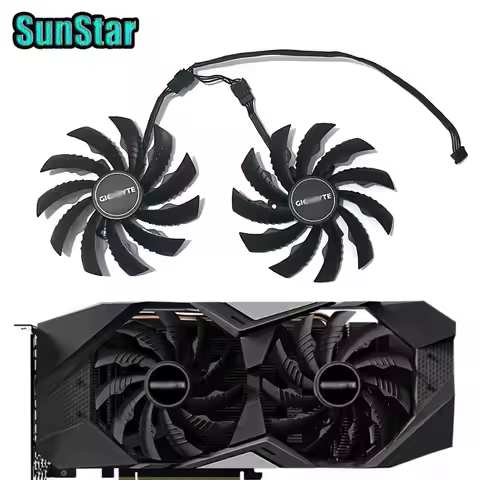 New Original 95MM PLD10010S12H T129215SH GTX 1660 GPU Cooling Fan For Gigabyte GTX 1650 GTX 1660Ti R