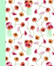 Daisy Bouquet Flower Doodling Sketchbook: A Guided Symmetry Sketchbook for Drawing Flowers and Leave