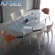Kfsee 1 Set Castle 160x80Cm Gorgeous Feeling Warm Dining Table