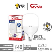 CAHAYA Myvo King's LED Lamp Type 40 T Bulb White Light Bulb E27 LED Bulb