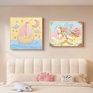 HAIMASHENGKANG | Ins Style Childrens Room Decorative Painting