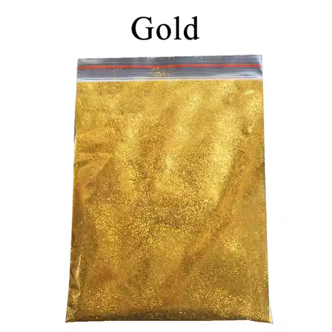 Gold Powder Glitter Pigment Powder Coating 50g Powder for Painting Nail Decoration Car Paint Arts Cr