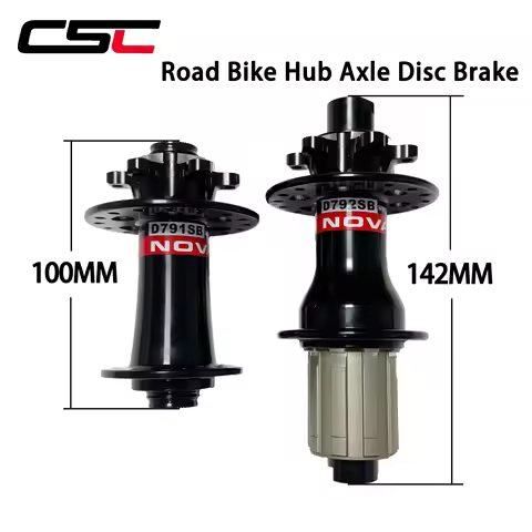 NOVATEC D791SB/792SB Road Disc Brake Hub Center Lock 4-Claw 28/32 Holes Bearing Hub 100*12 142*12 Th