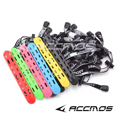Archery Arm Guard Long Band Strap Hard Plastic Arm Protection Universal Adjustable Protective Gear f