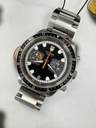 🌈🌈新返貨啦🌈🌈Tudor Heritage Chrono 70330🖤原裝黑面貓 淨錶 跟原裝Tudor95740鋼帶 🖤1491C（廣華街店）