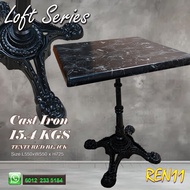 Table Leg, Metal Leg, Kaki besi, Kaki meja , Table Base,cafe stand - 600/800 Top