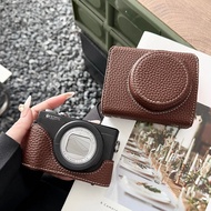 Top Choice G7x3 G7x2 Pu Leather Camera Bag Case Cover For Canon Powershot G7 X G7x Mark Iii Ii 2 3 G
