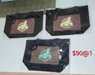 黑執事 mini tote bag 布袋 手挽袋 日版 葬儀屋 夏爾小兔 kuroshitsuji black butler