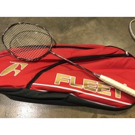 FLEET {FREE RACKET BAG + GRIP } EXTRA POWER 100 4UG2 BADMINTON RACQUET