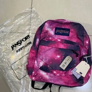 Tas Jansport Ransel Sekolah Motif Galaxy Ransel Jansport