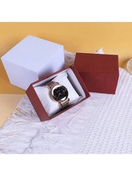 1入組高檔特殊紙手錶盒