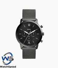 Fossil Round Chronograph Black Dial Men Watch FS5699