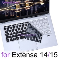 Keyboard Cover for Acer Extensa EX215 21 21G 22 22G 31 31G 32 32G EX214 51 52 53 54 55 Laptop Silicone Protector Skin Case 15.6