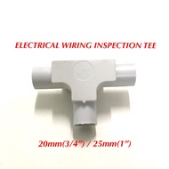 PVC Wiring Tee / PVC Wiring Inspection Tee