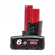 Milwaukee M12 6.0AH Battery / Milwaukee Red Lithium Battery / M12B6