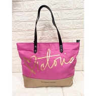 MERAH Ready Victoria Secret Tote bag -Shoulder bag VS Import Premium Quality 6468 - Pink