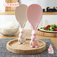 ROXUL Wheat Straw Rice Spoon Rice Scoop  Creative Standing Rice Spoon