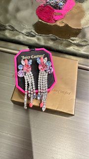 Juicy Couture 水晶耳環