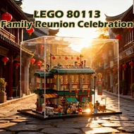 LEGO 80113 Spring Festival Gathering House Transparent Acrylic Box 透明亚克力盒 Storage untuk Koleksi Main