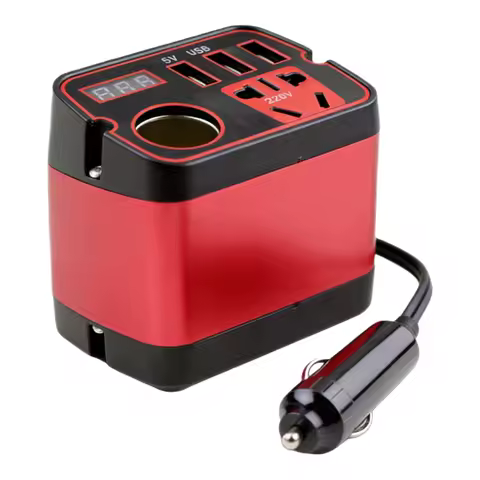 1 Pcs Car Outlet Adapter 12V Inverter Car Inverter Power Inverter 12V To 110V Vehicle Mounted Multif