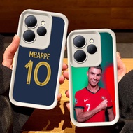 White Casing for Tecno POP 8 Spark 30C GO1 GO1S GO GO GO2 9 20 Pova 5 4 7 6 Pro 2024 2023 Plus Camon