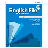 English File 4th Edition: Pre-Intermediate: Workbook With Key