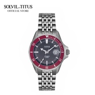 Solvil et Titus Valor 3 Hands Date Mechanical in Grey Dial and Stainless Steel Bracelet W06-03250-00