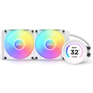 NZXT Cooler Kraken Elite 240 RGB 240mm AIO Liquid Cooler with LCD Display and RGB Fans (Matte White)