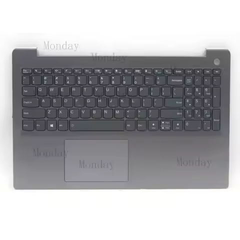 W FOR Lenovo IdeaPad 3-15ITL6 15S 2021 Grey Palmrest w/Keyboard Backlit
