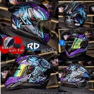 ใหม่ ! หมวกกันน็อค RD-Random  รุ่น CZ-R  ถอดซักได้  รองรับการติดตั้งบูลทูธ ฟรีถุงผ้า แถมชิวฟรีอีก1 ช