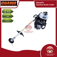 Ogawa BG430TK Gasoline Brush Cutter 42.7CC (2-Stroke / 1.25kW / Heavy Duty Grass Cutter)