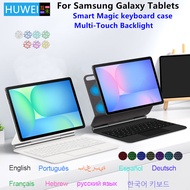 Magic Keyboard Case For Samsung Galaxy Tab S10 FE Plus 13.1 inch SM-X620 X626B Tab S10 S9 S8 S7 FE P