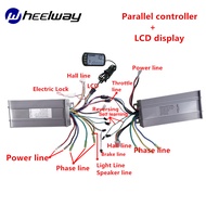 cod Wheel ELWAY36V48V 500W 800W1000W Parallel Controller E Bicycle Conversion Kit for Dual Drive Mot