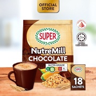 SUPER NutreMill Chocolate Instant 3in1 Cereal Drink, 18 sachets  (Expiry: Oct 2026)