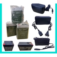 ORIGINAL battery kereta budak 6v4ah/6V4.5ah 12V4.5AH 12V7AH 12V10 original charger kereta budak cas 