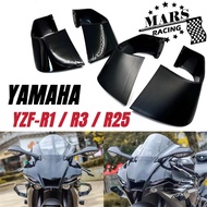For YAMAHA YZF-R1 R1M 2015-2023 2024 YZF-R6 R6 2017-2022 Motorcycle Sport Front Spoiler Winglet Aero