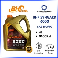 BHP SYNGARD 6000 Semi Synthetic Engine Oil 4L SN SAE 10W40 (Minyak Hitam Proton/Perodua/Toyota)