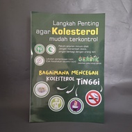 High Cholesterol Prevention Poster, Cholesterol Control Step Poster, Health Poster