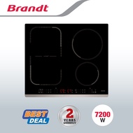 Brandt 4 Zone Horizone ® Induction Hob (60cm) BPI6449X
