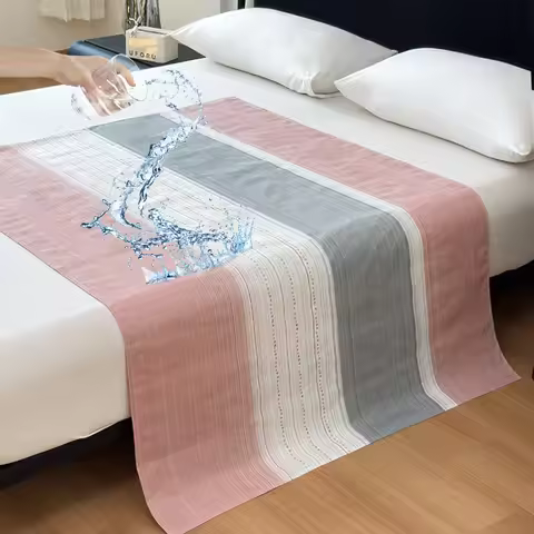 Bed Flat Sheet TPU Waterproof SPA Couple Mattress Cover Adult Urine Pad Baby/Elderly/Pregnant Women 