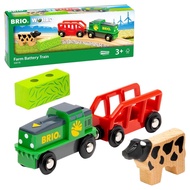 BRIO Farm Battery Train