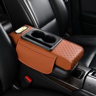 Car Armrest Box Pad Universal Storage Bag Car Tissue Box Central Elbow Booster Pad Multifunctional S