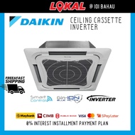 DAIKIN FCFC-A R32 INVERTER SkyAir 2HP / 2.5HP / 3HP / 3.5HP / 4HP / 5HP / 6HP Air Conditioner Ceiling Cassette Aircond