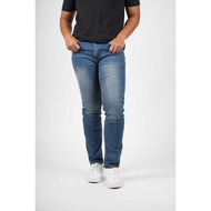 DAPPER | Slim Fit Dusty Blue Jeans - J35377S