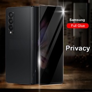 Anti Peeping Tempered Glass for Samsung Galaxy Z Fold 4 3 5 6 7 5G Privacy Screen Protector Fold4 Fo
