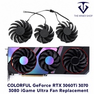 COLORFUL GeForce RTX 3060Ti 3070 3080 iGame Ultra Fan Replacement