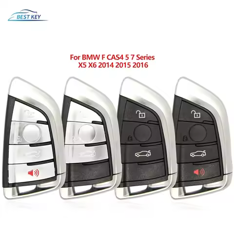 BEST KEY Car Remote Smart Key Case For BMW Knife Card BMW X5 X6 F15 X6 F16 G30 7 Series G11 X1 F48 F